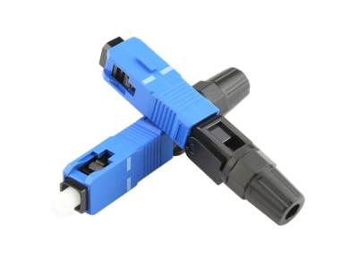 China SC / UPC Ftth Optical Fiber Fast Connector , Fiber Quick Connector for sale