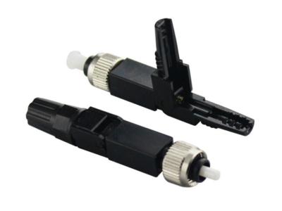 China 0.4dB Low Insert FC UPC Optical Fiber Fast Connector FTTH Quick Connector for sale