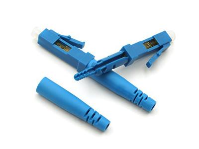 China High Return Loss FTTH Fiber Fast Connector LC APC Quick Connector for sale