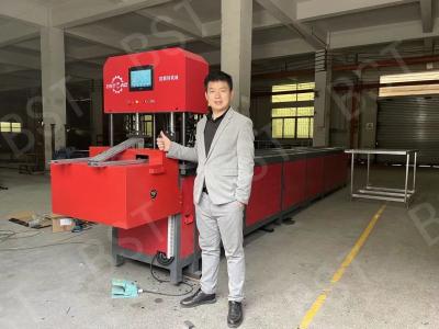 China 100Kn Automatic Hole Punch Machine Hydraulic Round Tube Punching Machine for sale