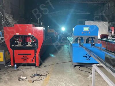 China 60*60mm 50*50mm Hole Square Tube Punching Machine Full Automatic for sale