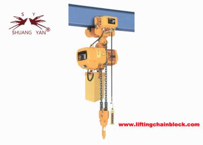 China Mining Use Electric Chain Hoist With Beam Trolley 2T / 4400lb for sale