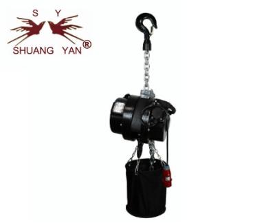 China 2 Ton Electric Stage Chain Hoist met Gegalvaniseerde Lading Te koop