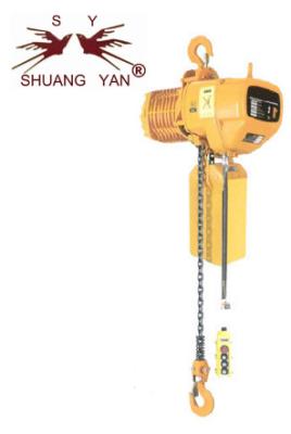 China 1T / alzamiento de cadena eléctrico de 2200lb 36v 360 grados de rotación en venta