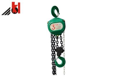 China Indoor Workshop Lifting Chain Block Hanger Material Manual Hoist Anti Collided for sale