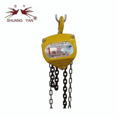 China Construction Lifting Tool Manual Chain Block 1T*3M HSZ-CA Cheap Chain Hoist for sale