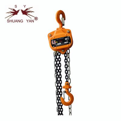 China Double Pawls Hand Hoisting Equipment Maximum Lifting Height 1.5m-12m for sale