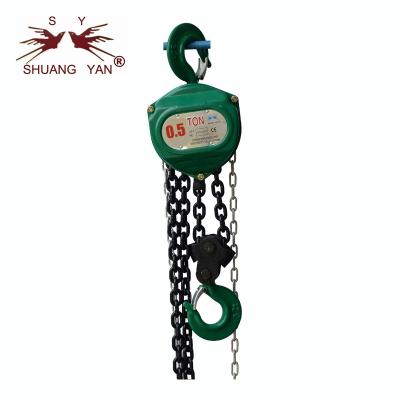 China Small Size 2 Ton Chain Hoist Trolley High Strength Alloy Steel Hook Advanced Structure Attractive Appearance for sale