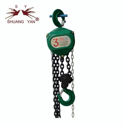 China HSZ- CA Series Manual Lifting Chain Pulley Block 3 Ton High Cost-efficient for sale