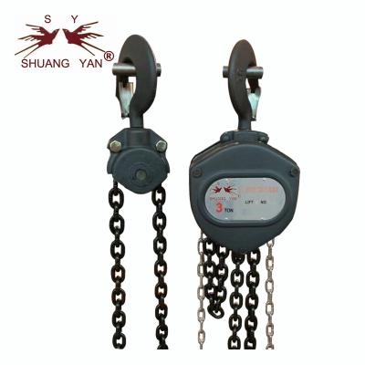 China Small Volume Lifting Chain Block , Material Lifting Equipment Attractive Appearance for sale