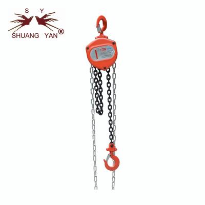 China 500kg-10Ton HSZ-C Series Construction Lifting Hand Tool Chain Hoist for sale