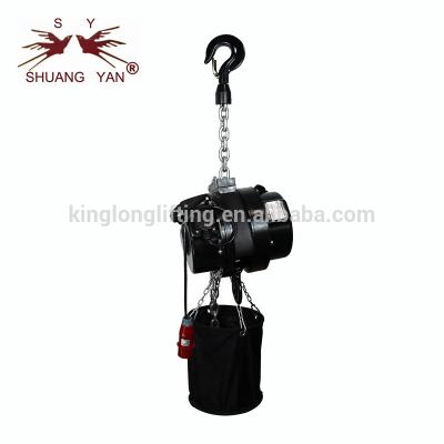 China 2 Ton Electric Chain Hoist , Electric Wire Rope Hoist High Safety Hook for sale