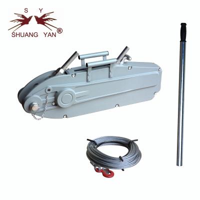 China Electric Cable Winch 300-2000kg Silver Metal Color Automatic Brake Safety for sale