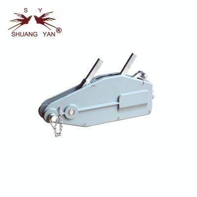 中国 800kg評価される容量ワイヤー ロープのウィンチ、小さい電気ウィンチのレバーの動力源 販売のため