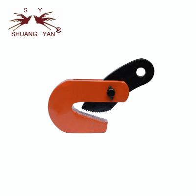 China L Type Horizontal Steel Lifting Clamp Swivel Customized Color Heavy Duty for sale