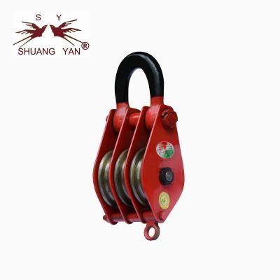 China Oilfield 50 Ton Lifting Pulley Block Galvanization Surface Heavy Duty for sale
