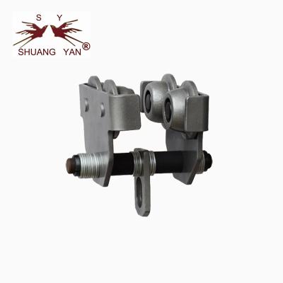 China Stainless Steel Manual Hoist Trolley 0.5-10t Dual Tread Wheels Easily Fit for sale