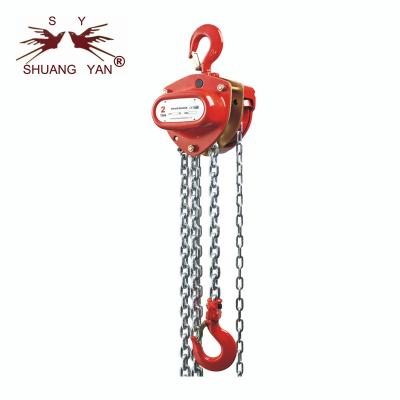 China Crane Lifting Equipment Strong Manual Lifting Hoist Triangle Shape Popular Type for sale