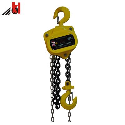 China Steel 2t Lifting Rigging Triangle Manual Chain Tackle for sale