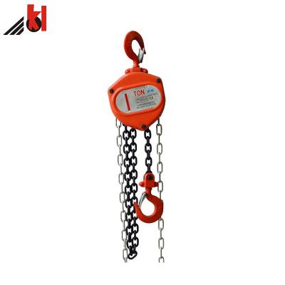China Polishing 3m Lifting Height 1T Manual Chain Block for sale