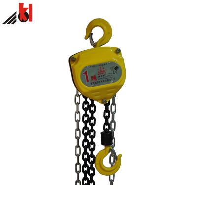 China Galvanized 2200Ib Steel Lifting Chain Block G80 Loading for sale