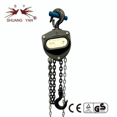 China Construction Tempered Manual Chain Hoist With Double Ratchet Pawls for sale