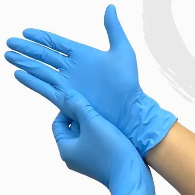 China Non Sterile Disposable Nitrile Gloves Household Softy Rubber Multicolor for sale