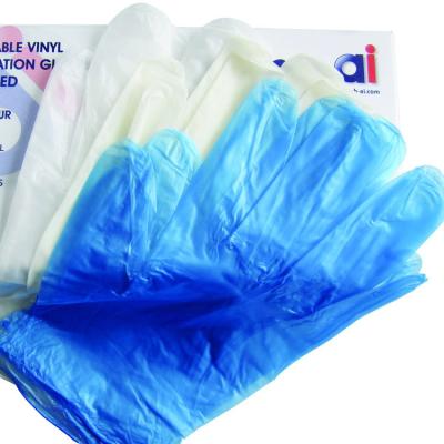 China White Latex Examination EN 455 Disposable Nitrile Gloves for sale