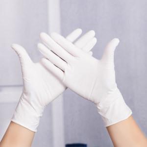 China 0.7mm Latex Free Examination PVC Disposable Nitrile Gloves for sale