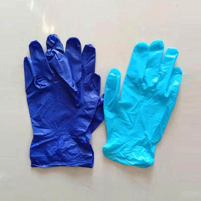 China 0.08mm Non Latex  Exam Safeskin Xxl Nitrile Vinyl Disposable Gloves for sale