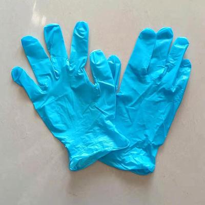 China 9mpa 4.0g Non Powdered Household Nitrile Vinyl Blend Gloves for sale