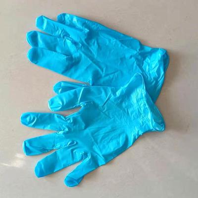China EN455 5.0G Vinyl Nitrile Powder Free Examination Gloves for sale