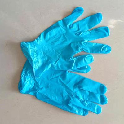 China 3.1mils 240mm Synthetic Surgical  Nitrile Vinyl Blend Gloves for sale