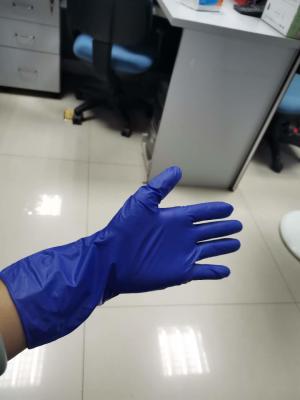 China Non Toxic EN 455-2 Nitrile Vinyl Surgical Gloves Disposable for sale