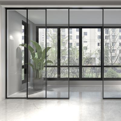China Feuchtigkeitsdichtes Patio Moderne Schiebetüren Innere Innenhöhle Tür zu verkaufen