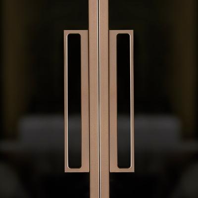 Κίνα Αλουμίνιο εσωτερική 96x96 Σκιόλιθου γυάλινης πόρτας τηλεσκοπική εσωτερική Σκιόλιθου πόρτες για το σπίτι προς πώληση