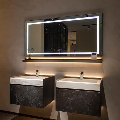 China Minimalist Bathroom Vanity Mirror Cabinet 1500mm 750mm for sale