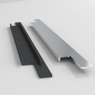 Китай Алюминиевый кухонный ящик шкафная ручка кухонный шкаф невидимый скрытый длинный аппаратный ручок продается