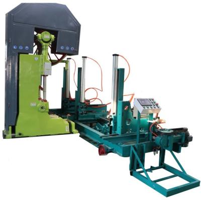 China Máquina vertical da serra do Woodworking da serração 1500mm da faixa do log do CNC à venda