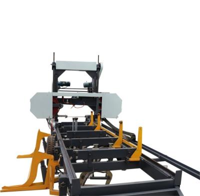 China Madera automática de la calidad que corta la serrería horizontal hidráulica de la sierra de cinta en venta