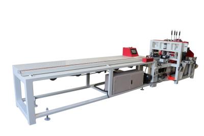 China Máquina de cortar clavos de tabla utilizada para cortar residuos de bloques de paletas de madera en venta
