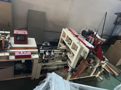 China Large Automatic CNC Foot Pier Nailing Machine Wooden Pallet Foot Pier Cut-Off Nailing Machine for sale