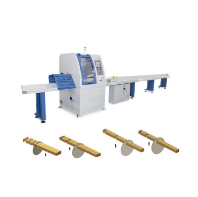 China Automatic High Speed Wood CNC Cut Off Saw Machine for Wood Pallet for sale