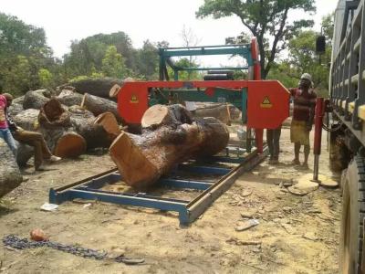 Китай Портативная деревянная режа лесопилка /Lumber ленточнопильного станка лесопилка ленточной пилы цены при закрытии портативная для продажи продается