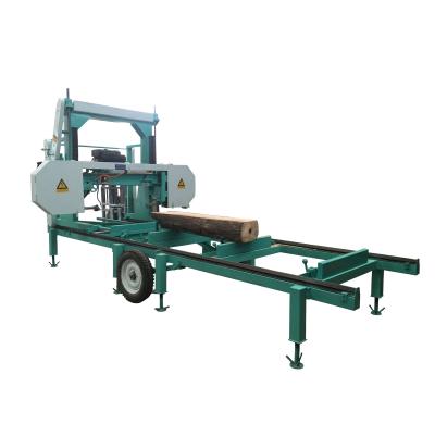 China máquina de trituração móvel portátil da madeira da máquina 22HP da serração de 600mm à venda