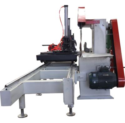 China Dual Circular Blade Electric Powered Wood Sliding Table Saw,Circular Sawmill with Carriage for sale