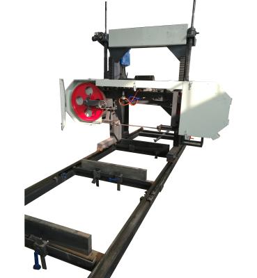 Chine Machine horizontale portative de milll de scie à ruban pour la coupe de rondin, scierie portative à vendre à vendre