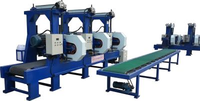 中国 横の鋸で挽く木製の多数の製材所機械、5つの製材所機械のための製造所を帯鋸 販売のため
