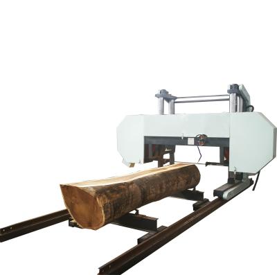 China MJ2000 Large Bandsaw Mill Wood Sawmill Saw Machine for Big Size Wood Cutting for sale