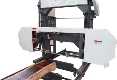 China Máquina de sierra de cinta de madera de corte horizontal Aserradero de carpintería Aserradero portátil en venta